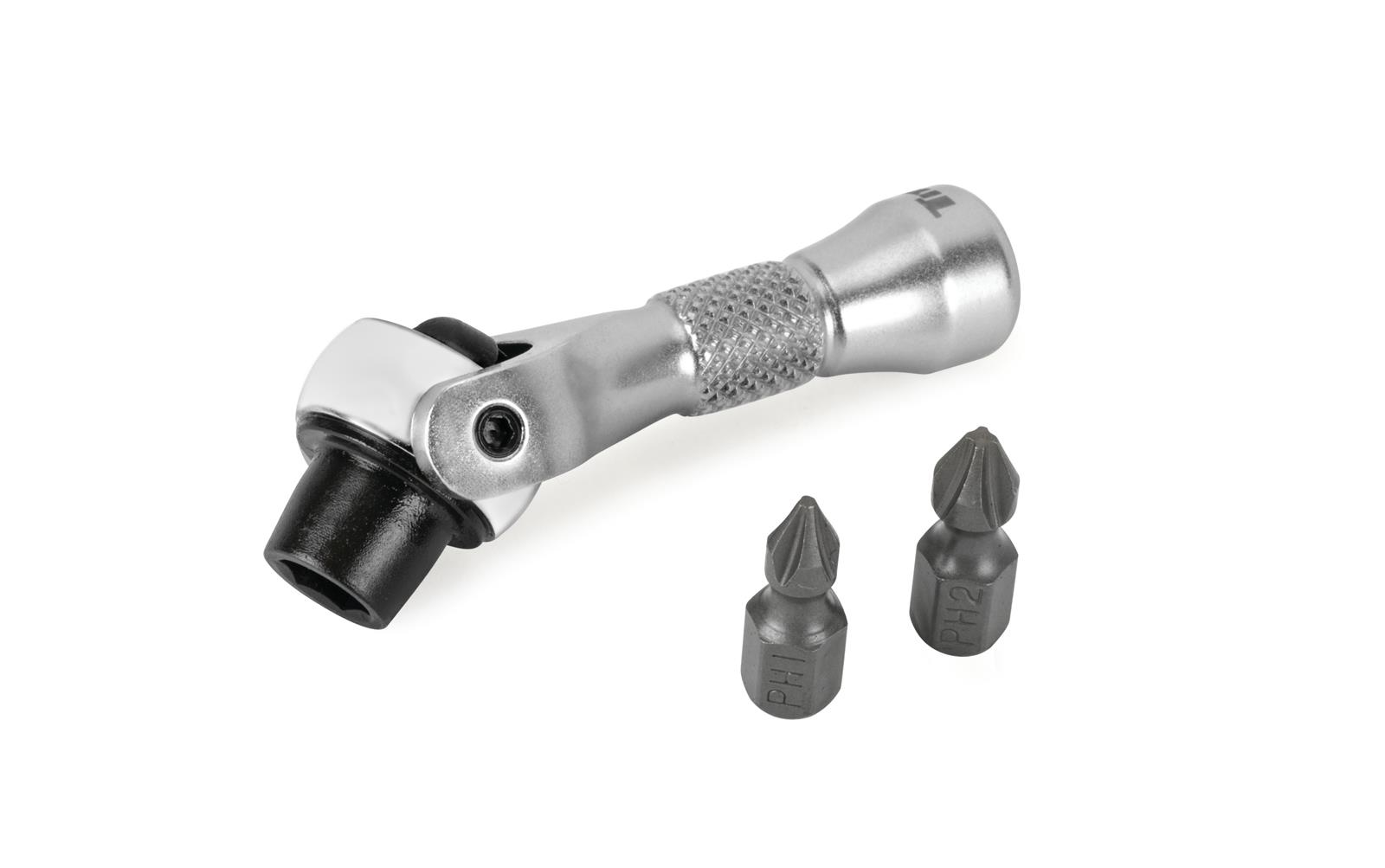 Titan Tools 11331 Titan 1/4 in. Drive Nano Ratcheting Swivel Bit Titan Tools 11331 Titan 1/4 in. Drive Nano Ratcheting Swivel Bit