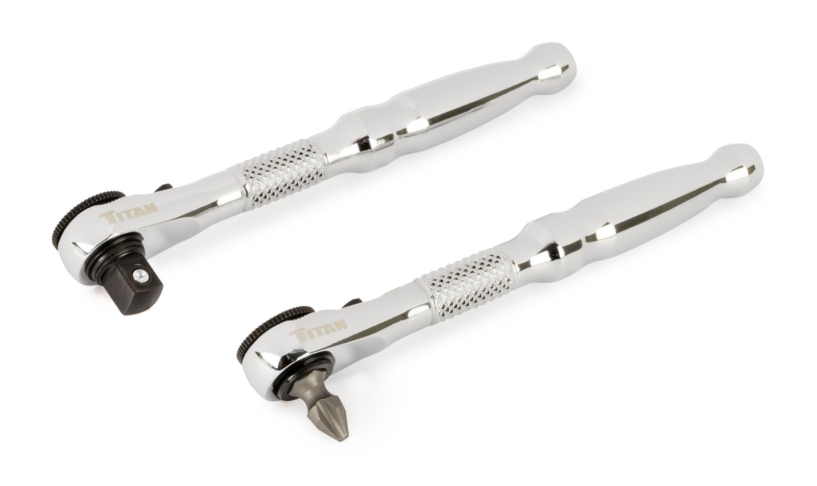 Titan Tools 11335 Titan 2-Piece 1/4 in. Drive Micro Ratchet and