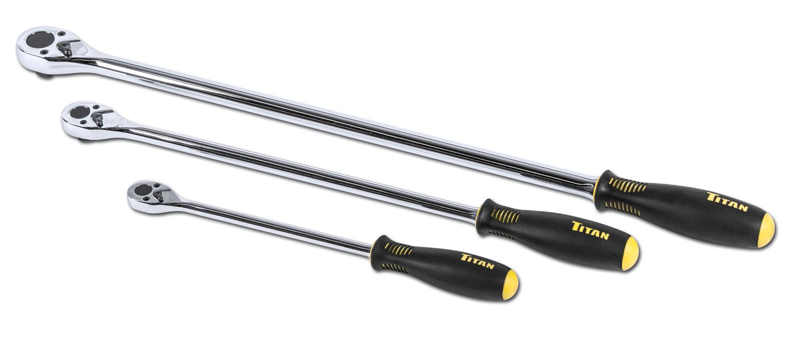Titan Tools 11360 Titan 3-Piece Extra-Long Ratchet Sets | Summit