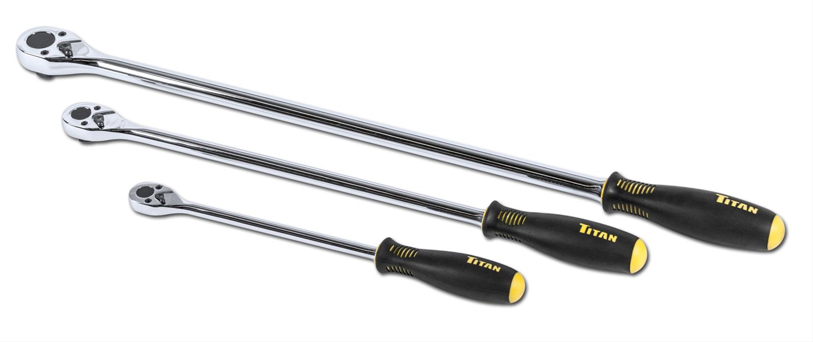 Titan Tools 11360 Titan 3-Piece Extra-Long Ratchet Sets | Summit