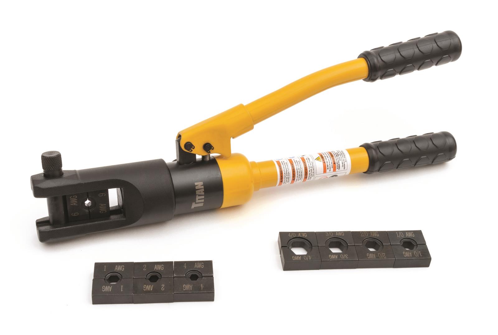 Titan Tools 11981 Titan 7.5-Ton Hydraulic Cable Crimpers | Summit