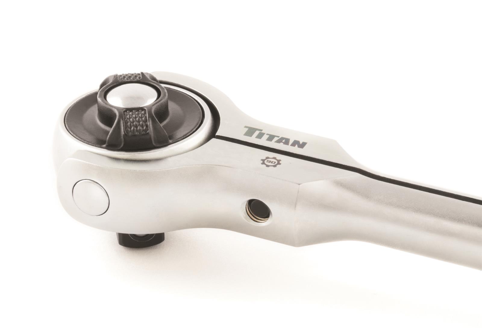 たーこ Titan Tools 12167 Titan 90-Tooth Swivel Head Ratchets | Summit Racing
