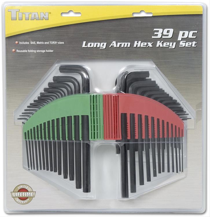 Titan Tools 12739 Titan Hex and Torx Key Wrench Sets | Summit Racing