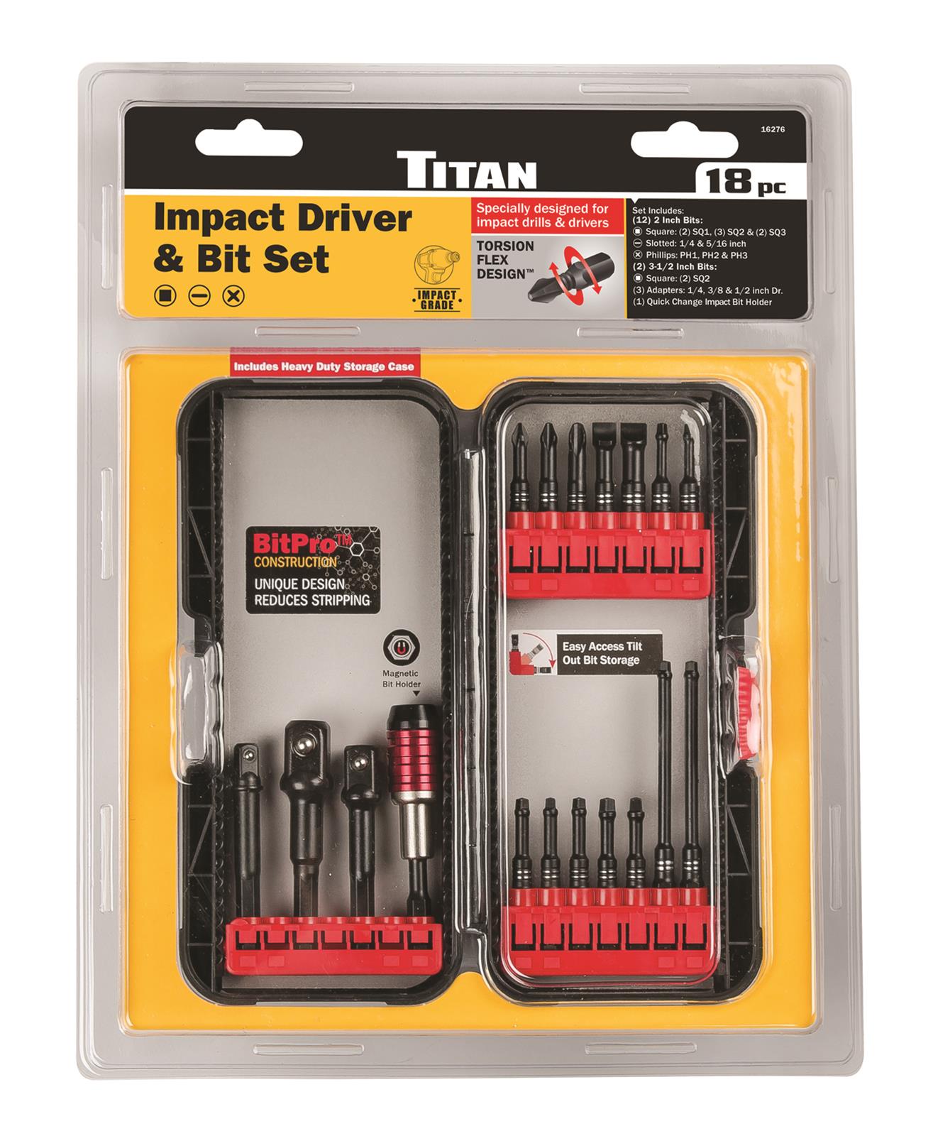Titan Tools 16276 Titan Impact Bit Sets | Summit Racing