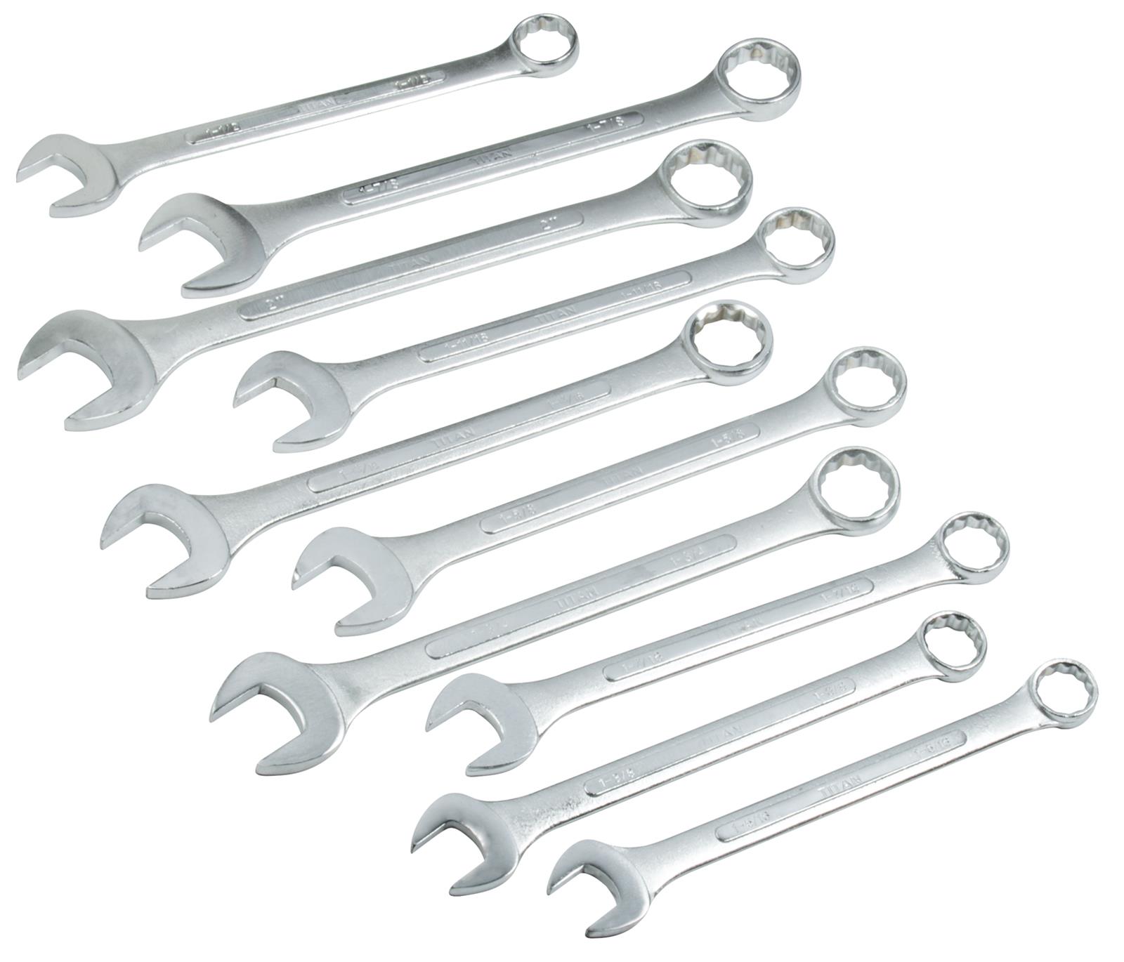 Titan Tools 17288 Titan Jumbo Combination Wrenches | Summit Racing