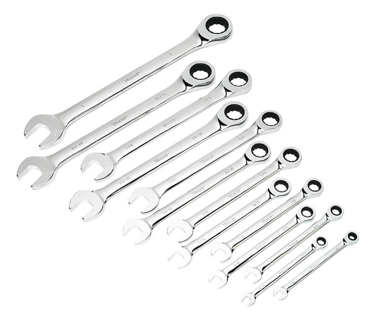 Titan Tools 17354 Titan 13-Piece SAE Ratcheting Combination Wrench Sets ...