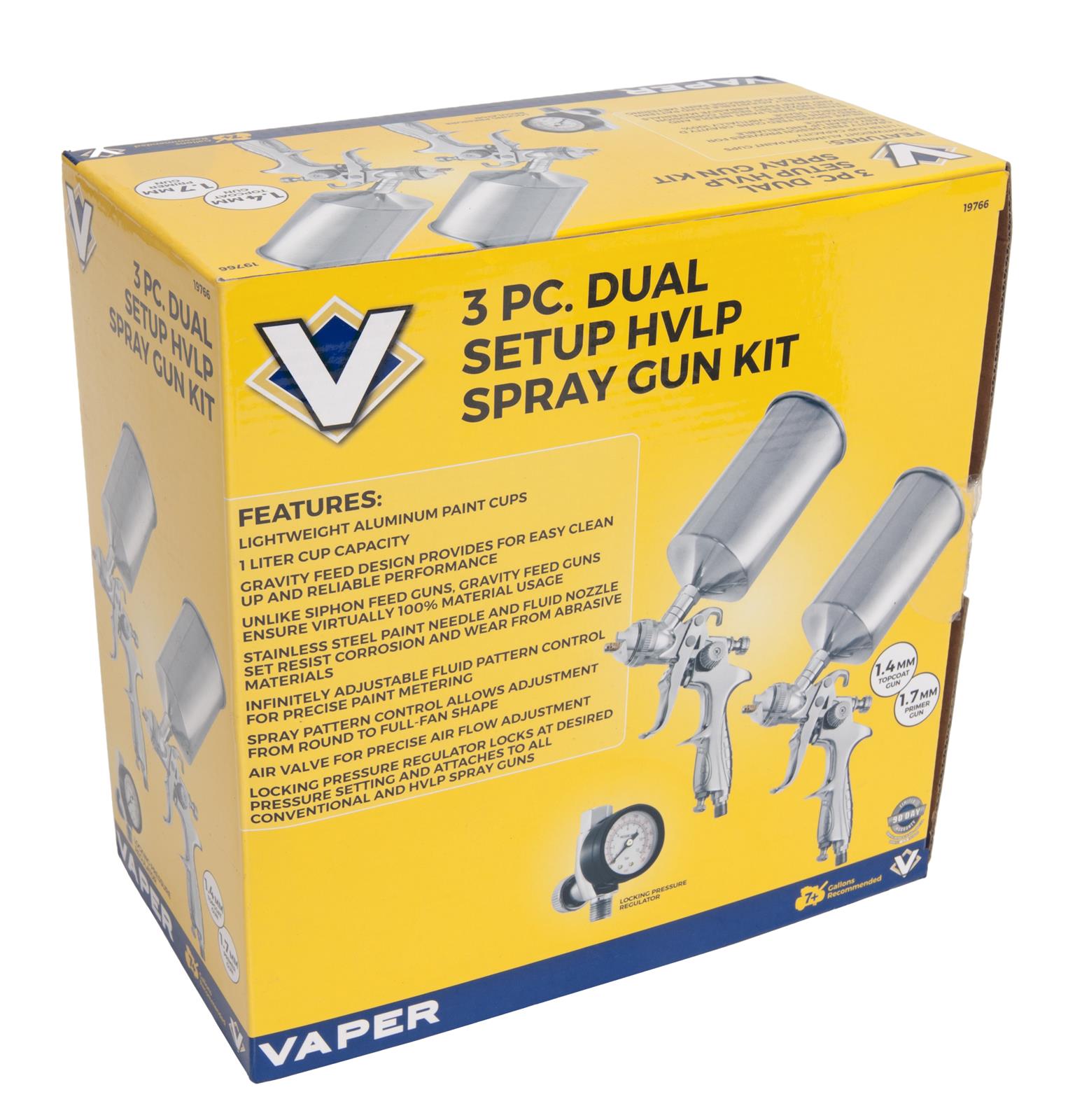 Titan Tools 19766 Titan 3Piece HVLP Spray Gun Kits Summit Racing