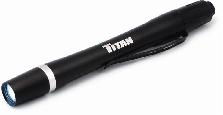 Titan Pocket Flashlight - 90 Lumens, 1 Watt LED, Uses 2 AAA Batteries (Aluminum, 5.5") - View #13