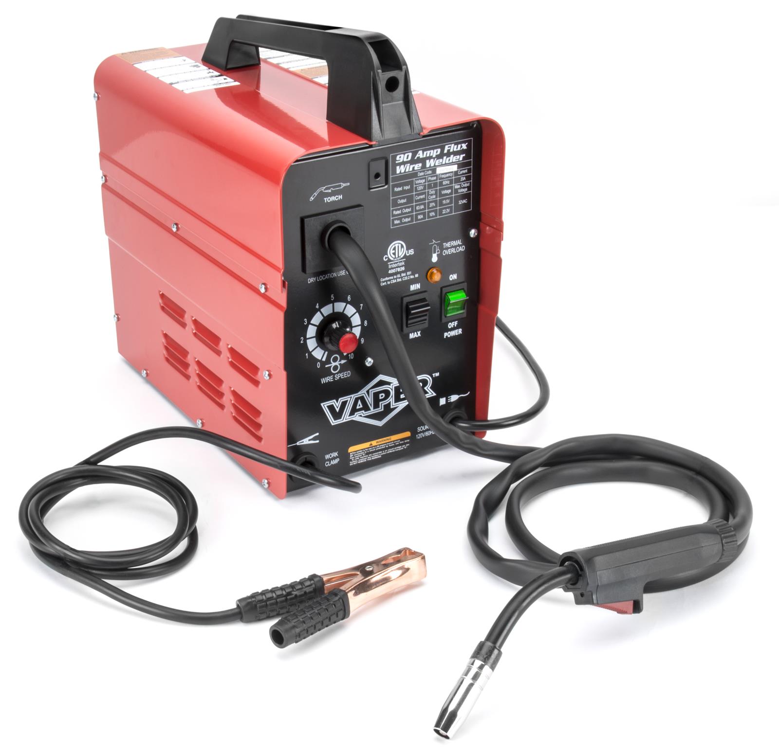 Titan Tools 41185 Titan 90 Amp Gasless Wire Feed MIG Welders Summit