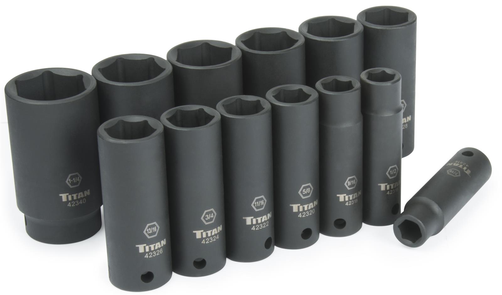 Titan Tools 42313 Titan Impact Socket Sets Summit Racing