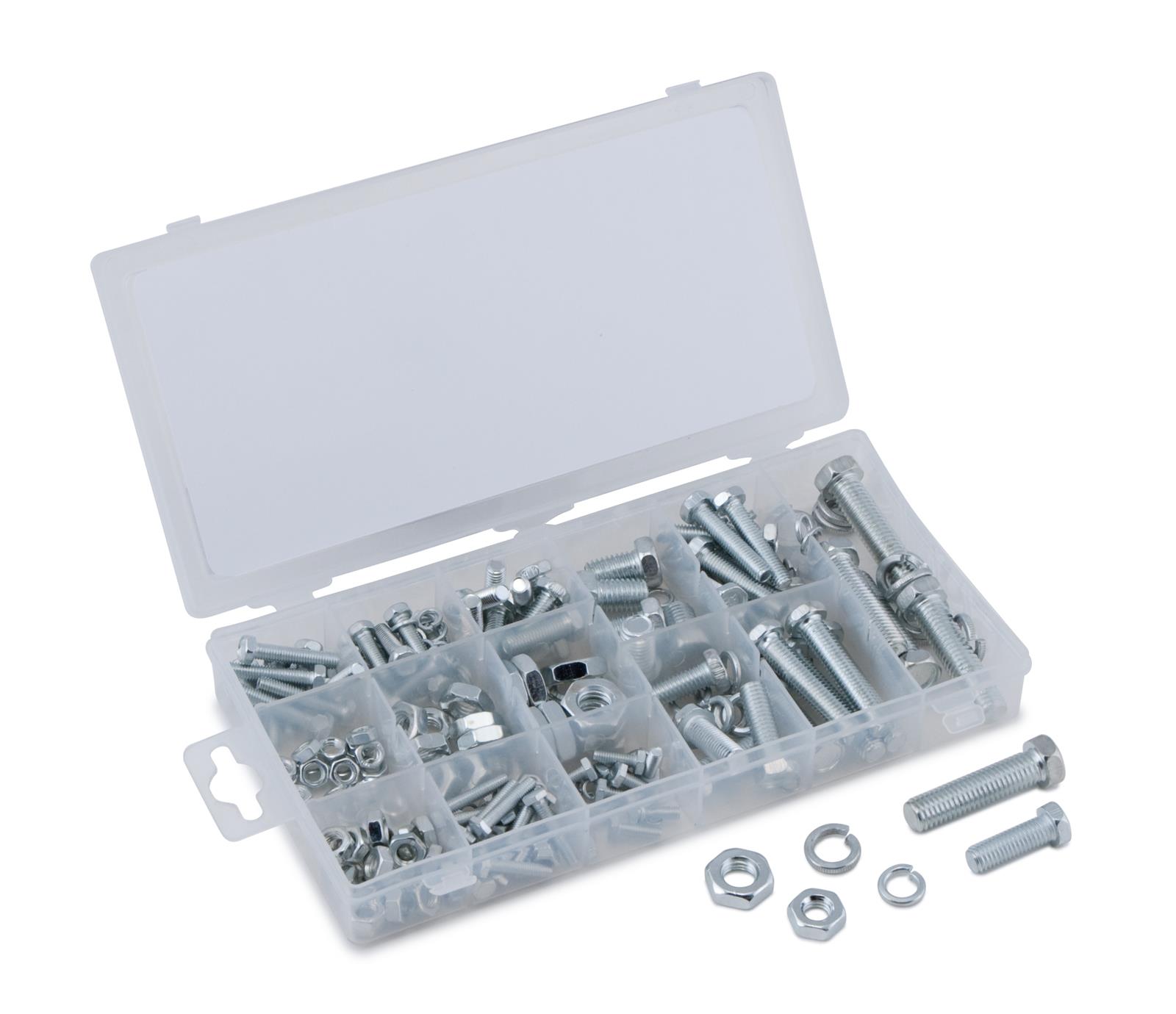 Titan Tools 45333 Titan Tekz 240-Piece Zinc USS Nut and Bolt