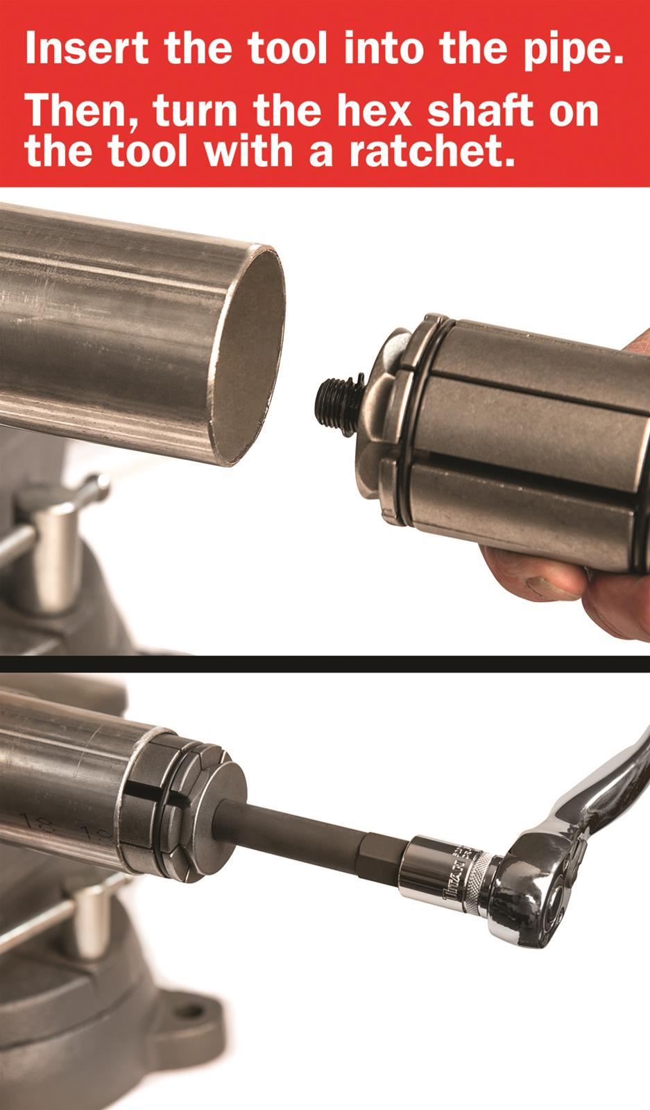 Titan Tools 51364 Titan 3Piece Tailpipe Expander Sets Summit Racing