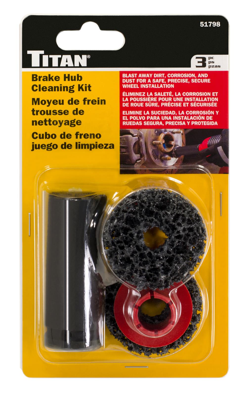 Titan Tools 51798 Titan Brake Hub Cleaning Kits | Summit Racing