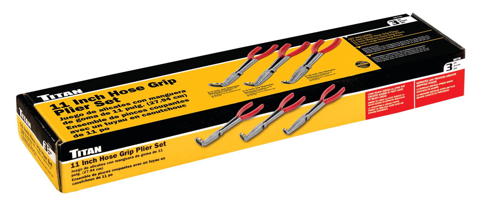 Titan Tools 60776 Titan Hose Grip Pliers | Summit Racing