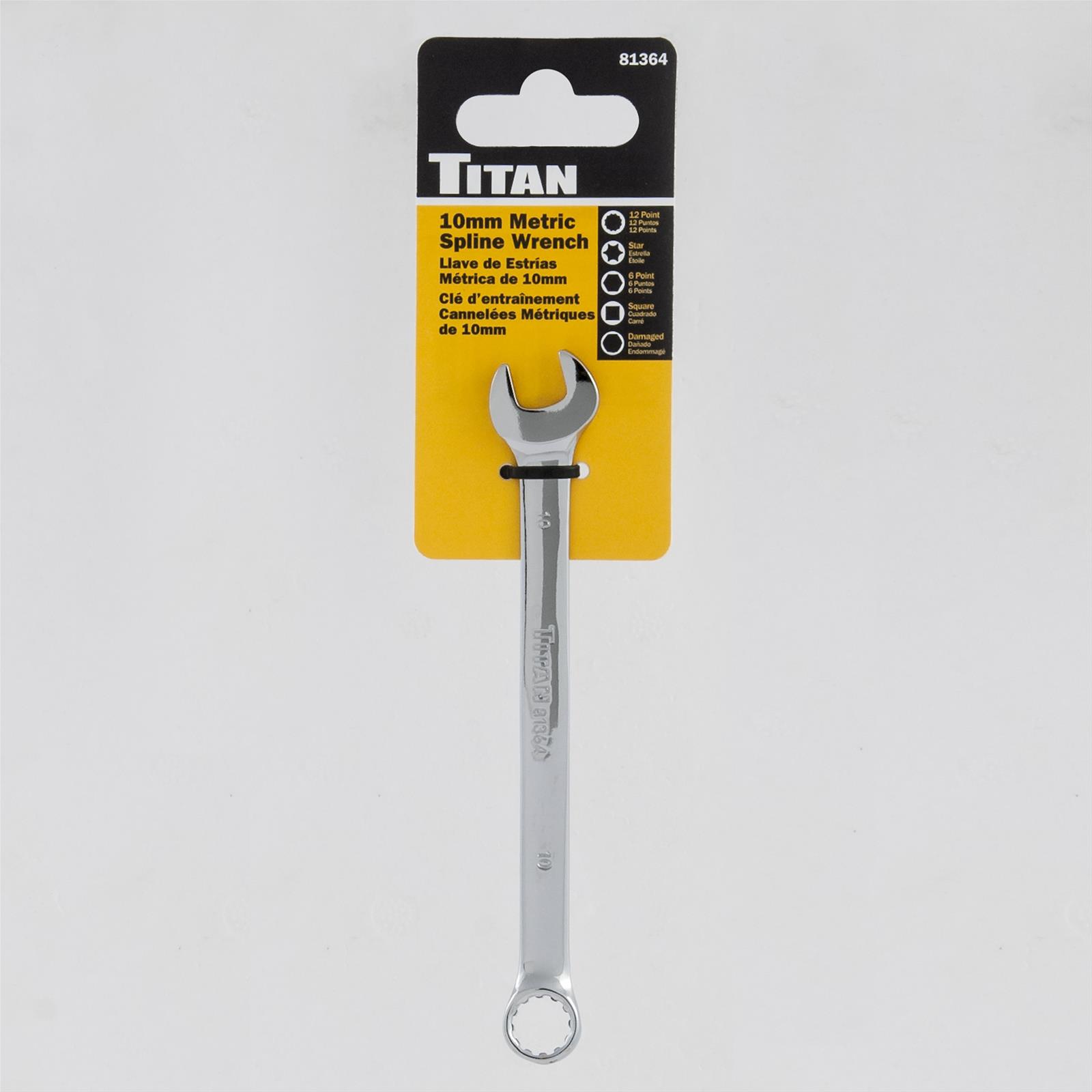 Titan Tools 81364 Titan Spline Drive Combination Wrenches | Summit