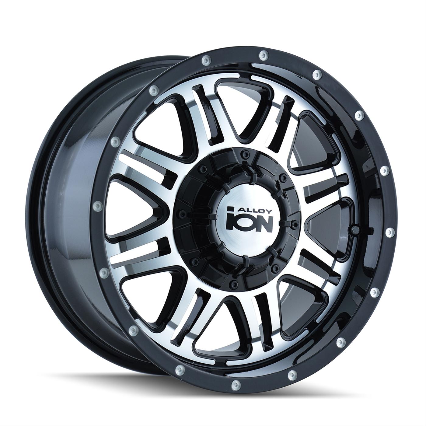 ION Alloy Wheels 186-8937B18 ION Alloy Series 186 Gloss Black with