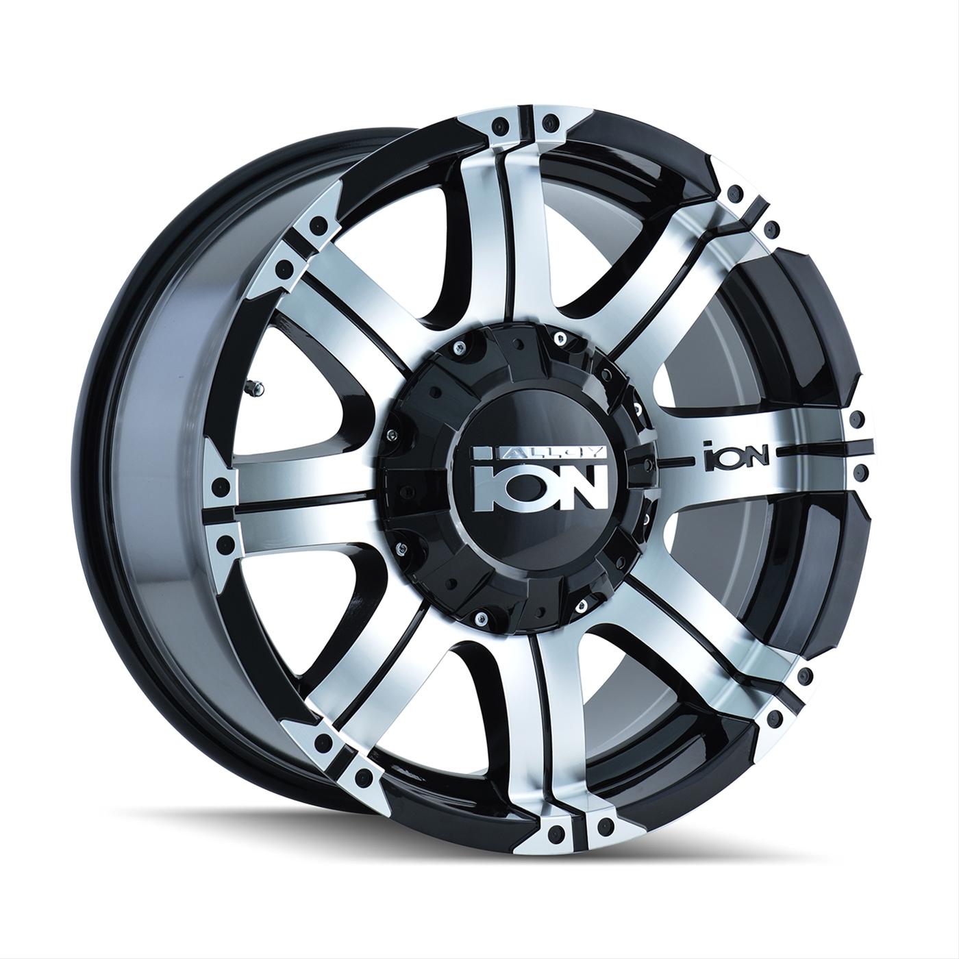 ION Alloy Wheels 187-8978B ION Alloy Series 187 Gloss Black with