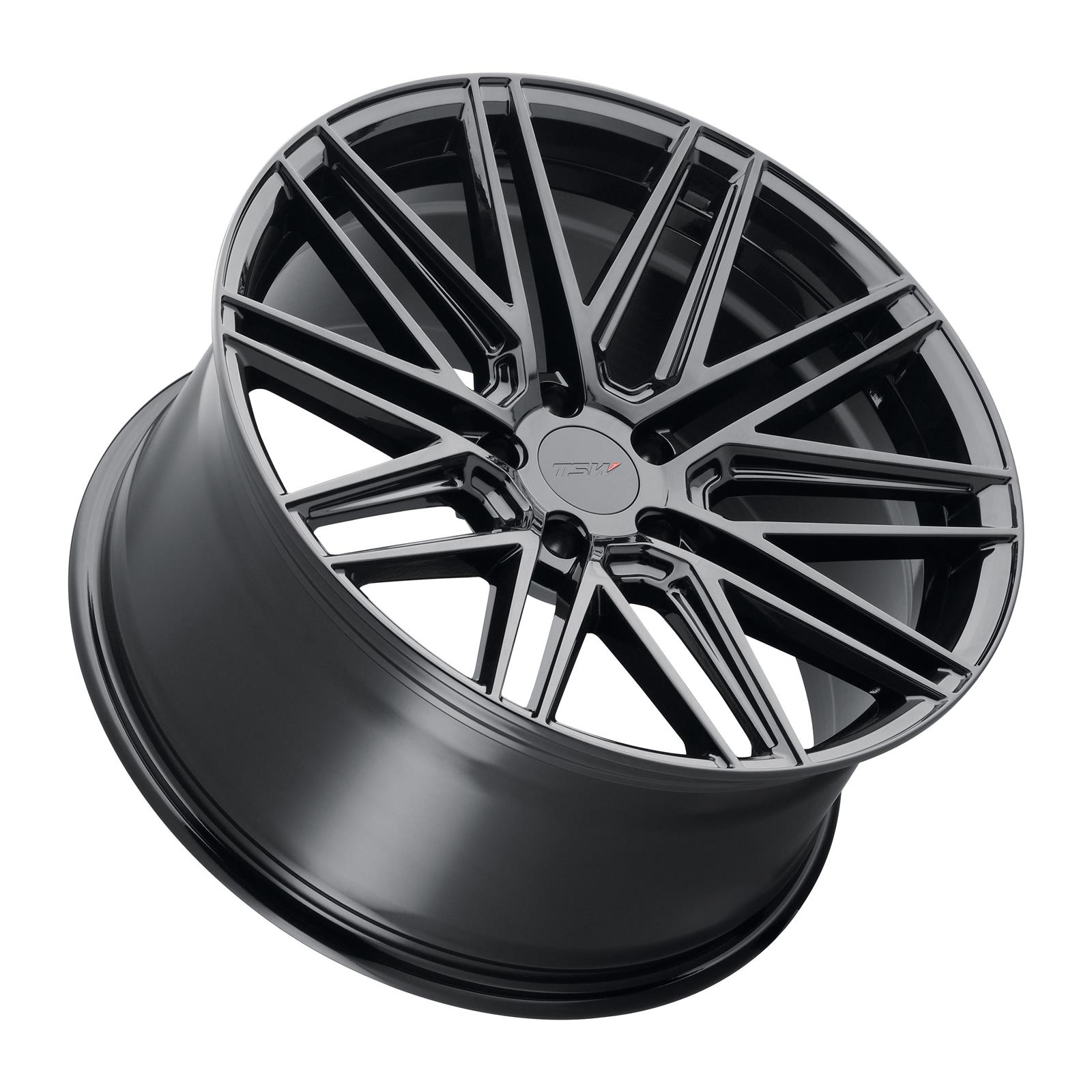 TSW Wheel 1885PCA425112B66 TSW Pescara Series Gloss Black Wheels