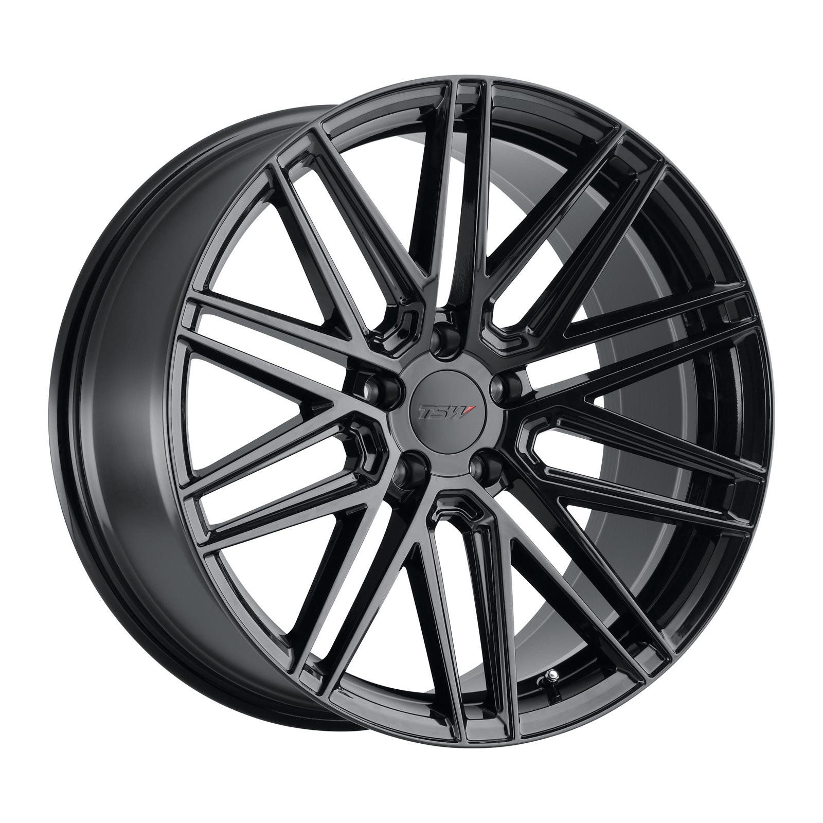 TSW Wheel 1885PCA425112B66 TSW Pescara Series Gloss Black Wheels