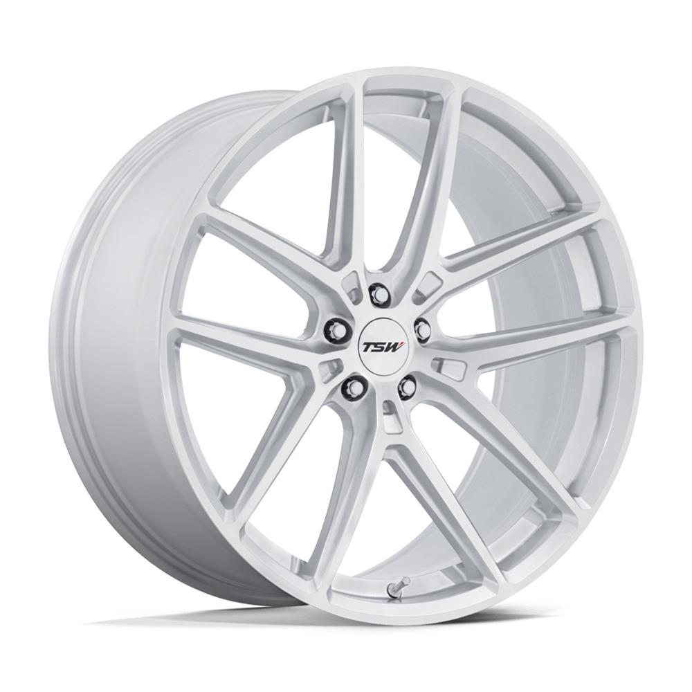 TSW Wheel TW006SD20055730 TSW Imola Series Gloss Silver Wheels