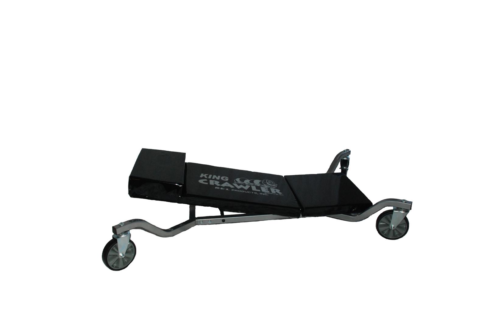 Traxion 1-210 King Crawler Mechanics Creeper with Adjustable Headrest 
