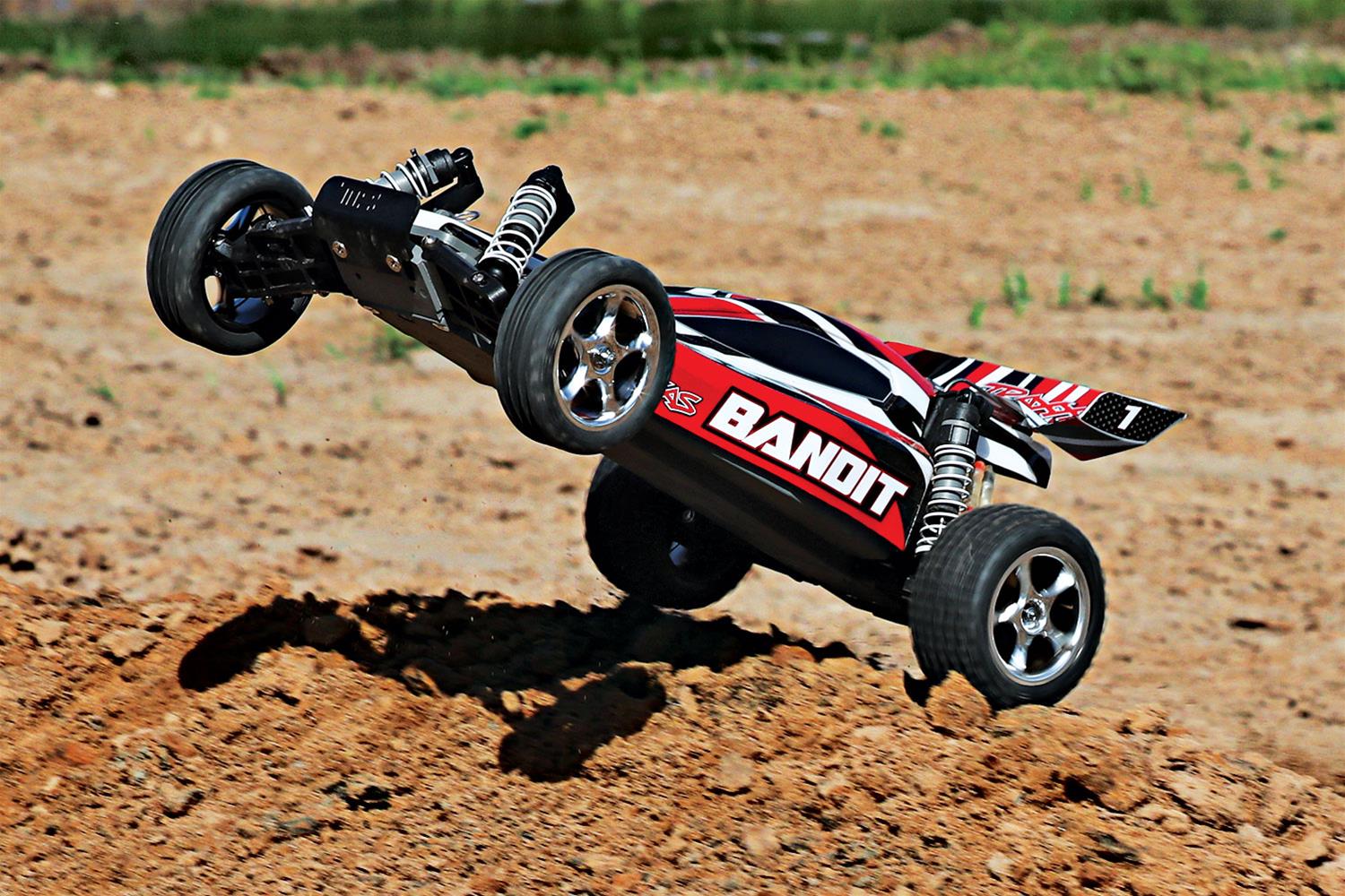 Traxxas 240544RED Traxxas Bandit OffRoad Buggies Summit Racing