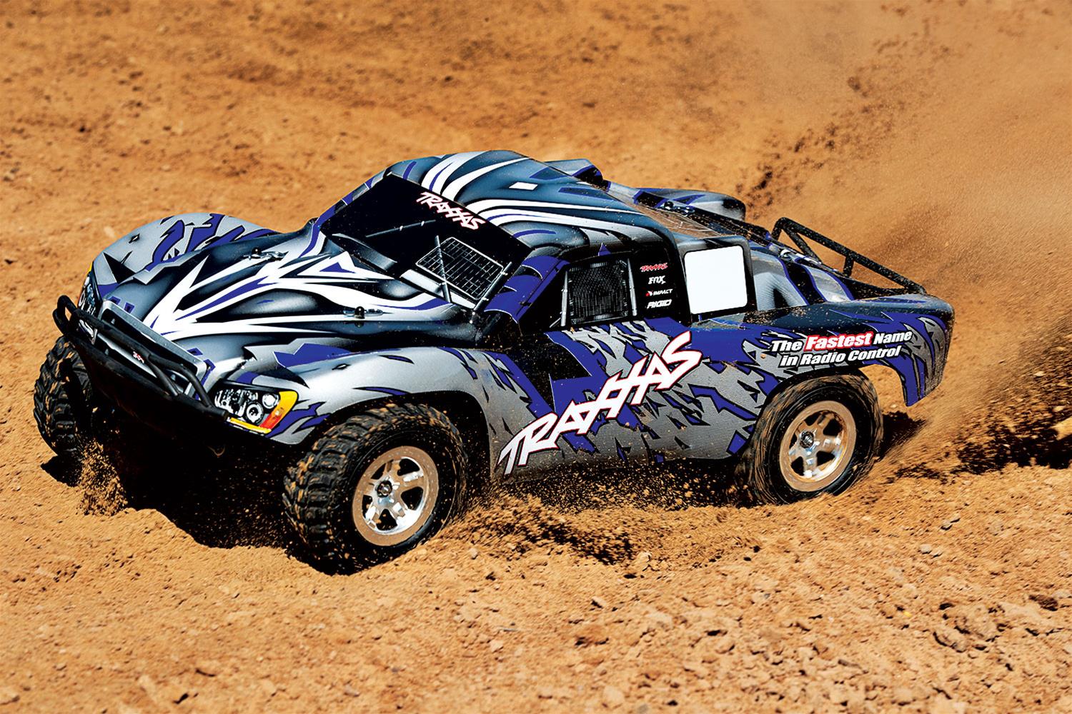 Traxxas 58024-BLUEX Traxxas Slash 2WD Short Course Race Trucks | Summit ...