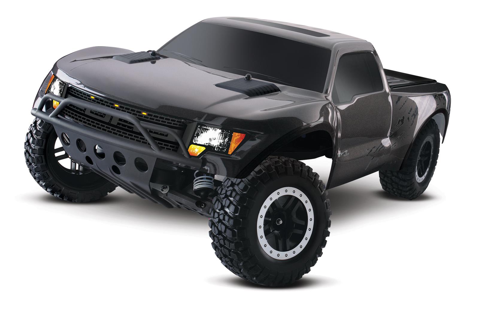 Traxxas 58064-1BLK Traxxas Ford F-150 SVT Raptor Replica Trucks