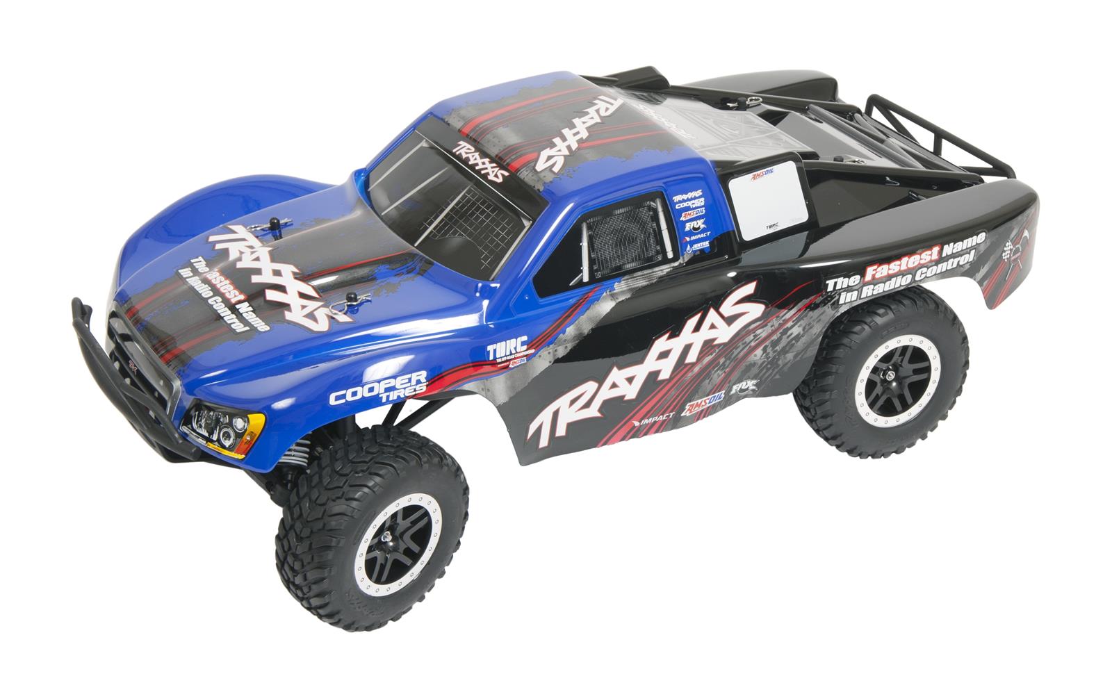 Traxxas 58076-4-BLUE Traxxas Slash 2WD VXL Short Course Race Trucks ...