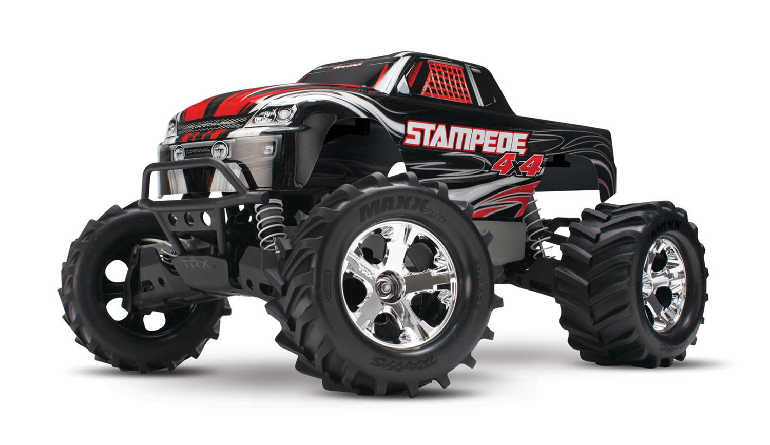 Машины монстры пульте. Traxxas Stampede 4x4. Монстр-трак Traxxas Stampede 4x4 (67054-1) 1:10 39.7 см. Traxxas tra8710. Радиоуправляемая машина монстр трак.