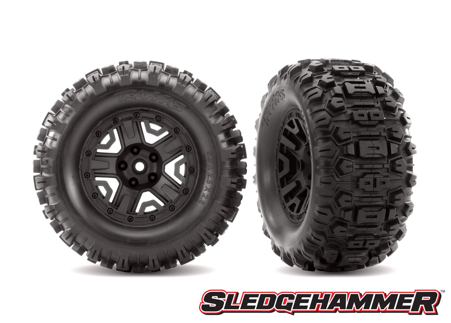 traxxas sledgehammer tires