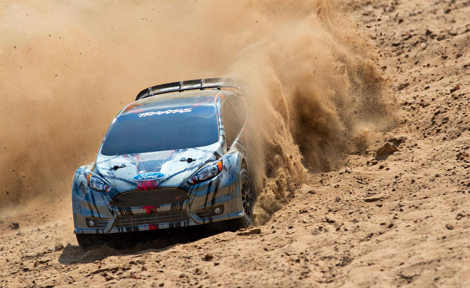 how fast does the traxxas ford fiesta go