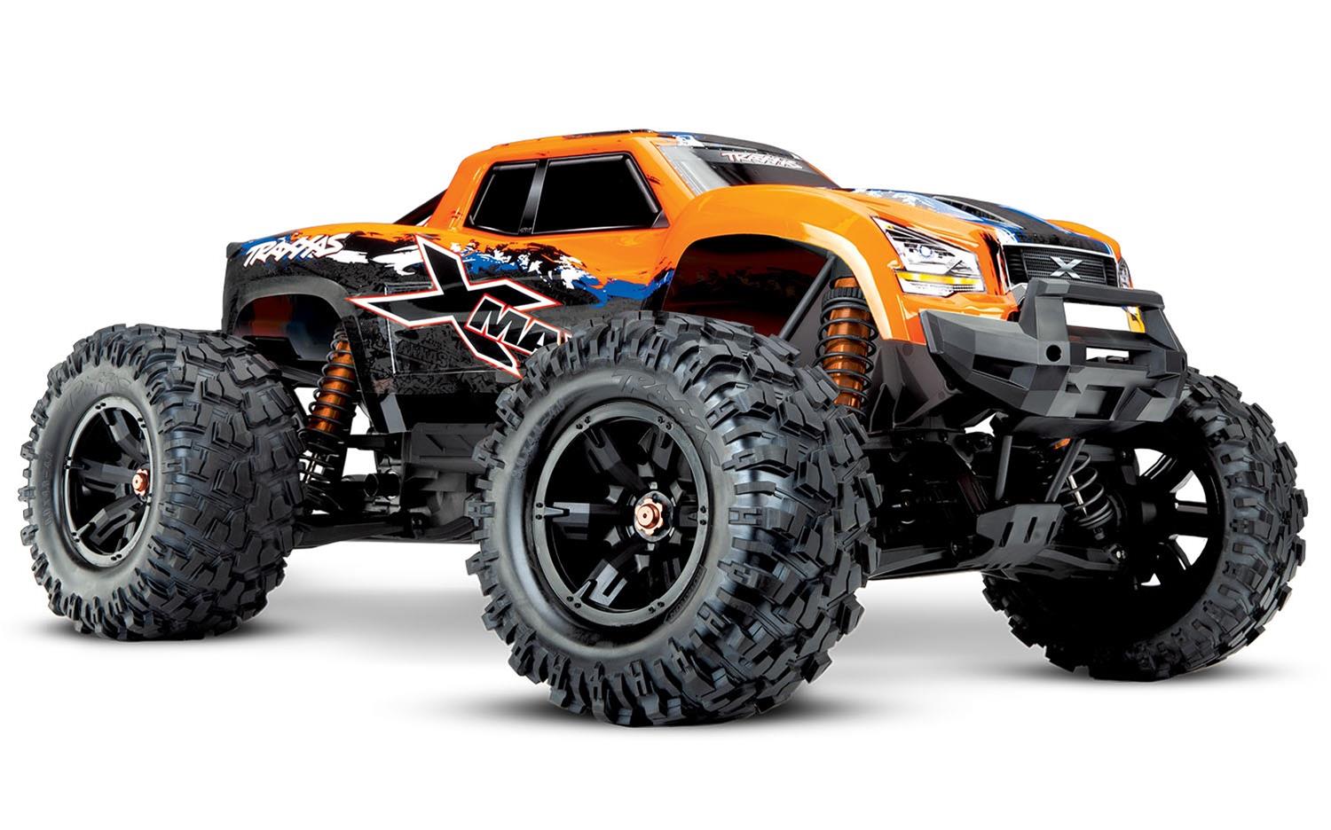 Traxxas 77086-4-ORNGX Traxxas X-Maxx 8s Monster Trucks | Summit Racing