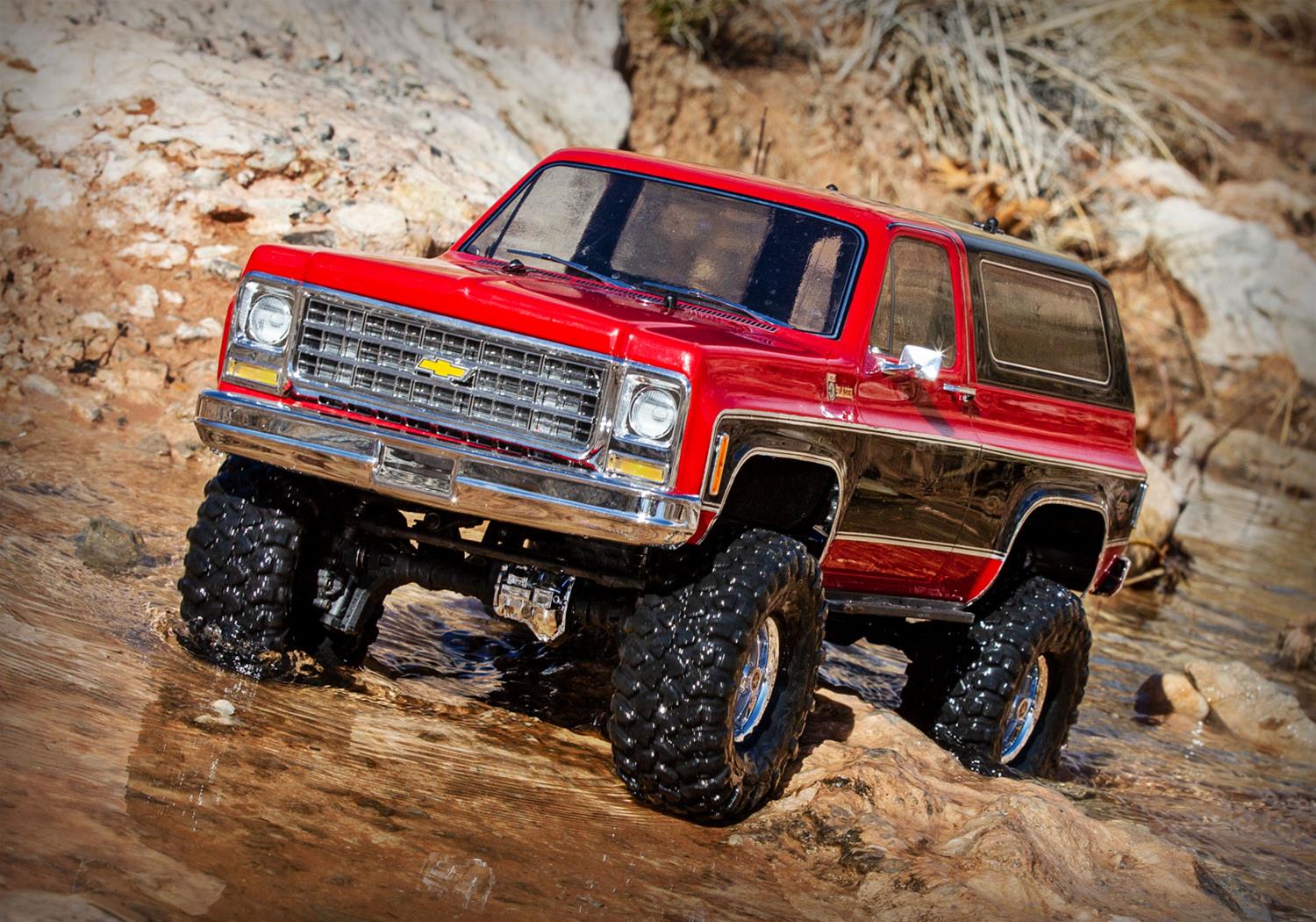 Traxxas 82076-4-RED Traxxas Chevrolet K5 Blazer TRX-4 Trail