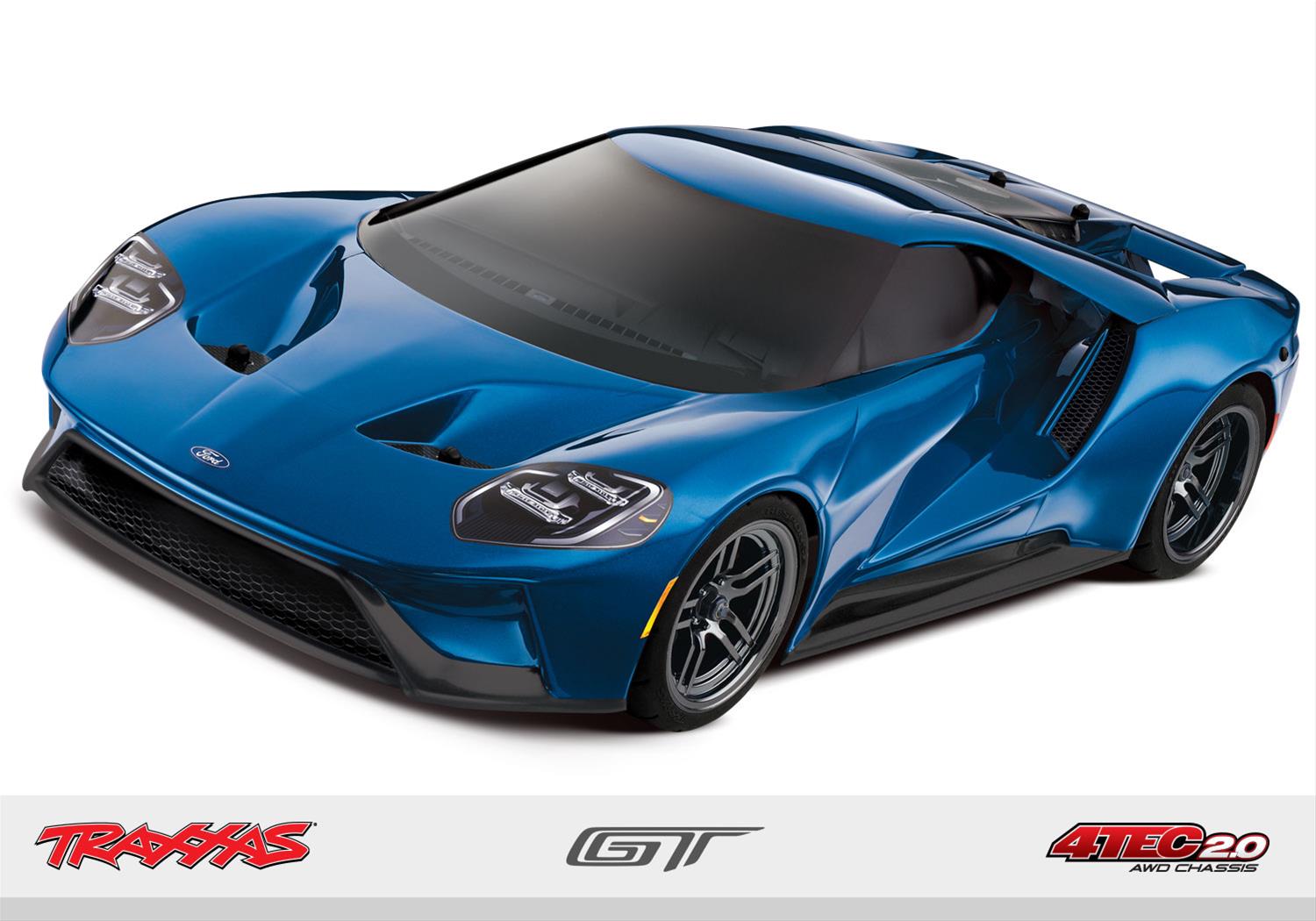 83056 40. Гоночная машина Traxxas Ford gt 1/10 4wd (83056-4) 1:10 44.8 см. Ford gt машинка. Ford gt styling. Синий радиоуправляемый автомобиль.