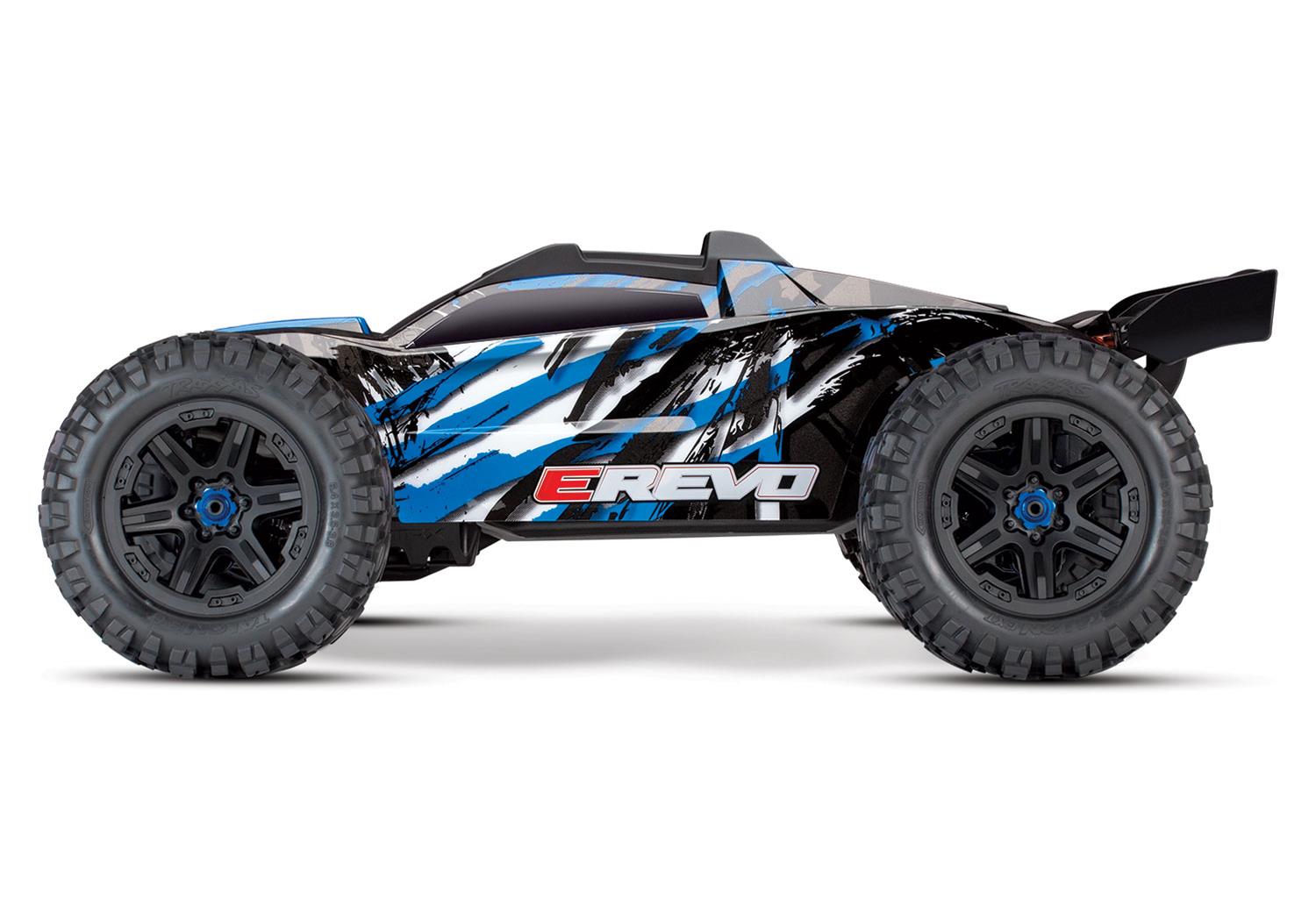Traxxas 86086-4-BLUE Traxxas E-Revo 2.0 6s Brushless Monster