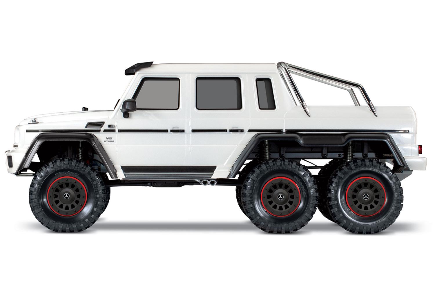 Traxxas 88096-4-WHT Traxxas Mercedes-Benz G 63 AMG 6x6 Trail