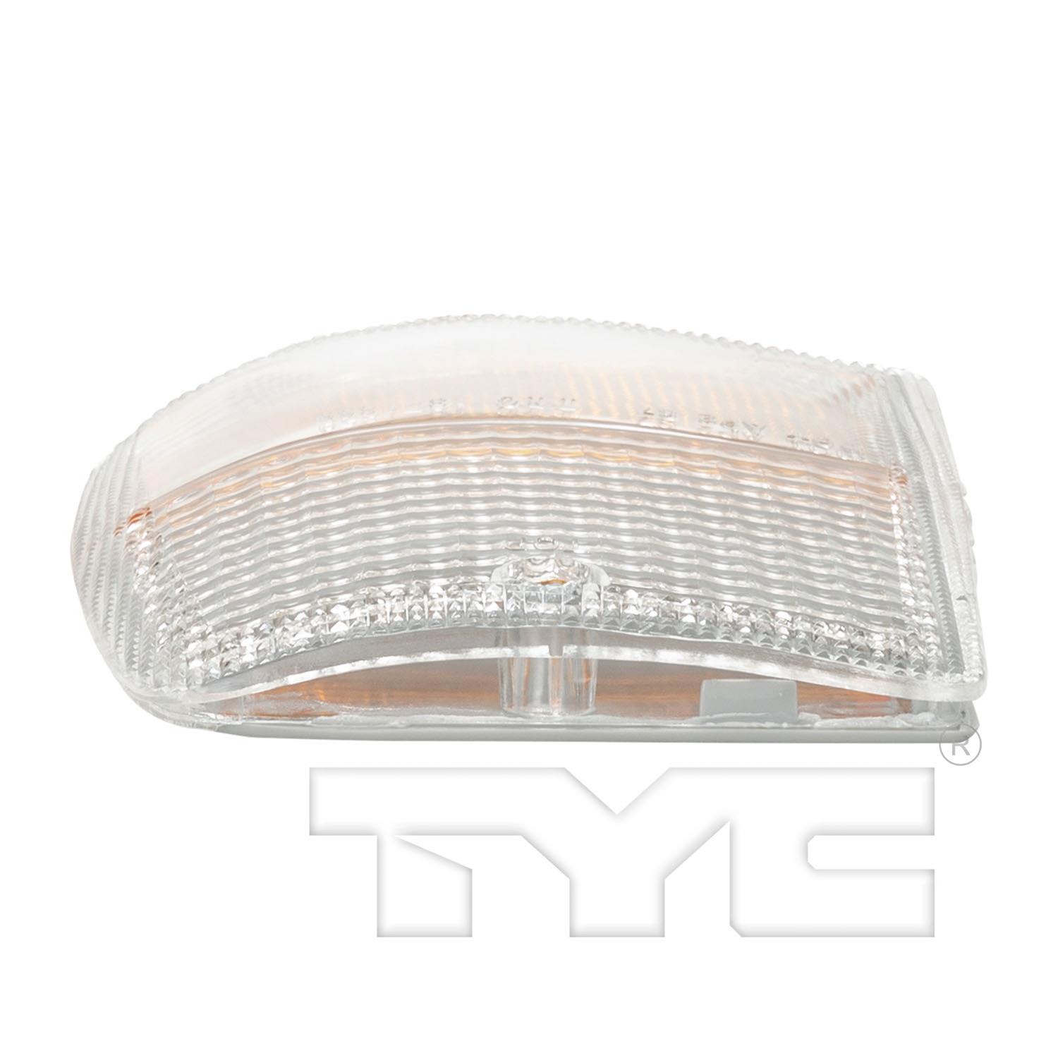 Clignotant Latéral TYC 18-0467-01-2 - Compatible Avec Plusieurs Modèles, Verre Jaune