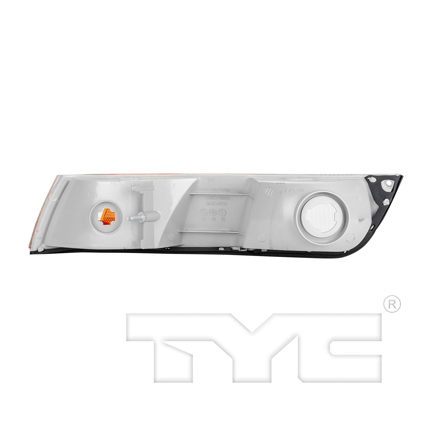 TYC 18-0665-01-2 Clignotant Orange Gauche - Feu Position Latéral Étanche 12V