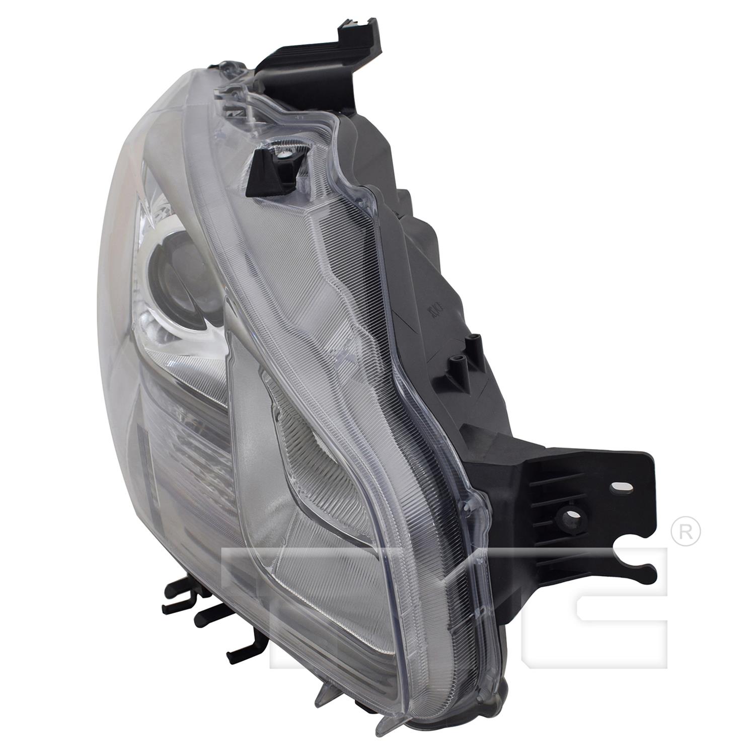 Phare Gauche Avant Pour Peugeot 307, 307 SW, 307 CC - Référence TYC 20-0166-55-2 - Avec Projecteur Antibrouillard, Moteur Réglage Hauteur
