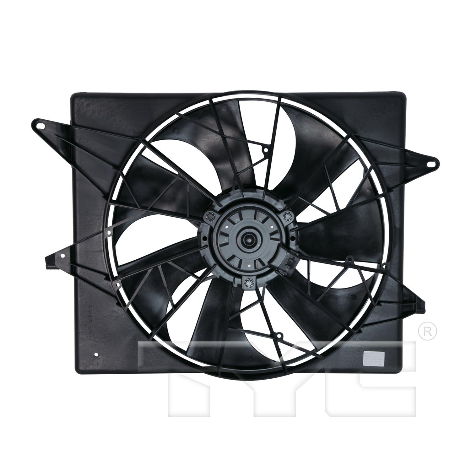 TYC 620950 TYC Cooling Fan Assemblies Summit Racing