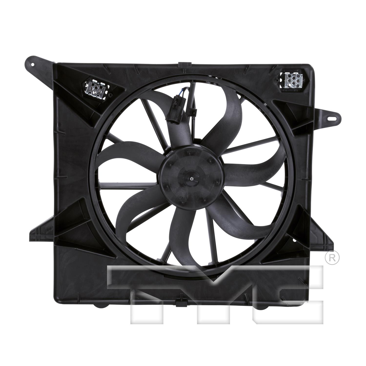 TYC 622650 TYC Cooling Fan Assemblies Summit Racing