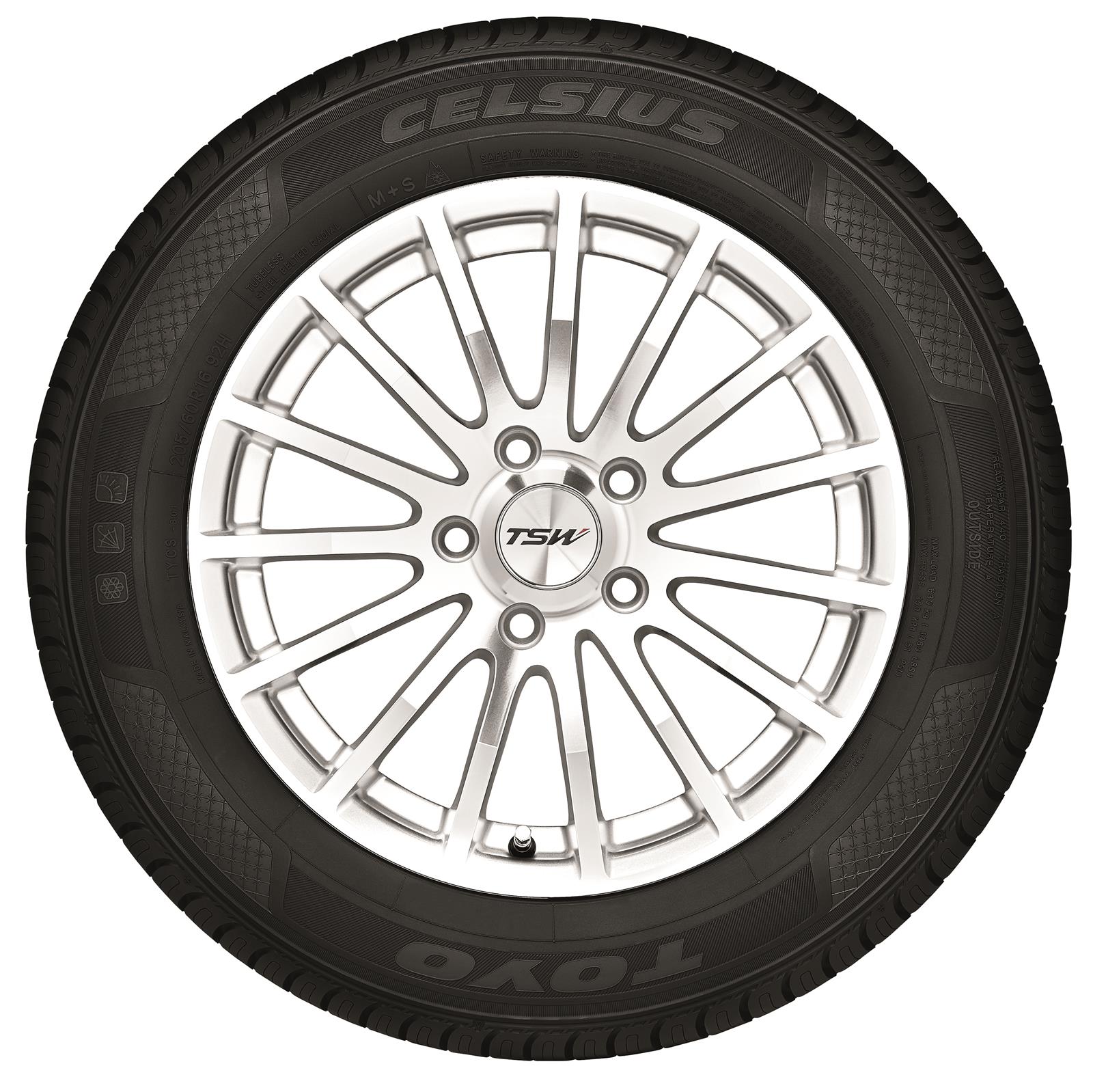 Toyo Celsius Tires 205/55-16 Tire, Celsius, 205/55R16, Radial, Winter, Each thumbnail 2