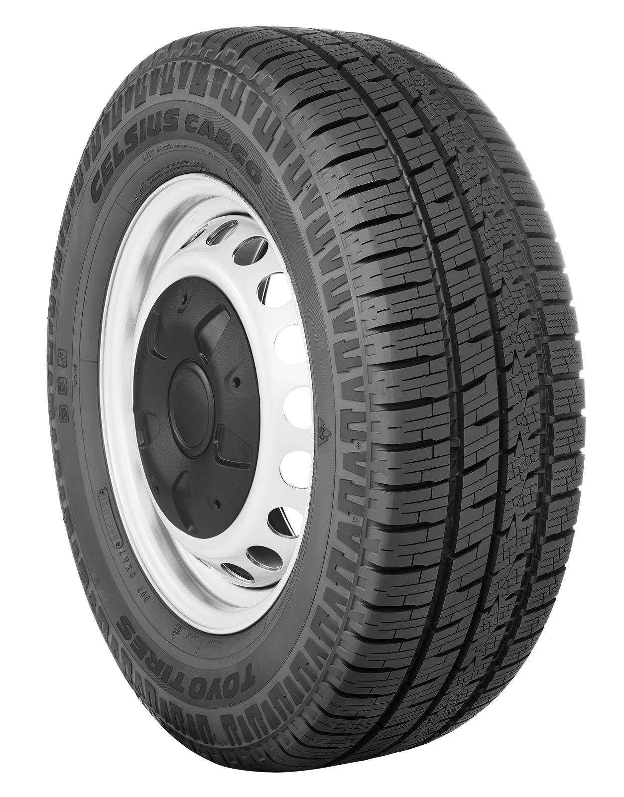 Toyo Celsius Cargo Tires 235/65-16 Tires, Cargo, 235/65-16, Radial, Blackwall, R Speed Rating, 121/119 Load Index, Severe Snow Rated, Each thumbnail 3