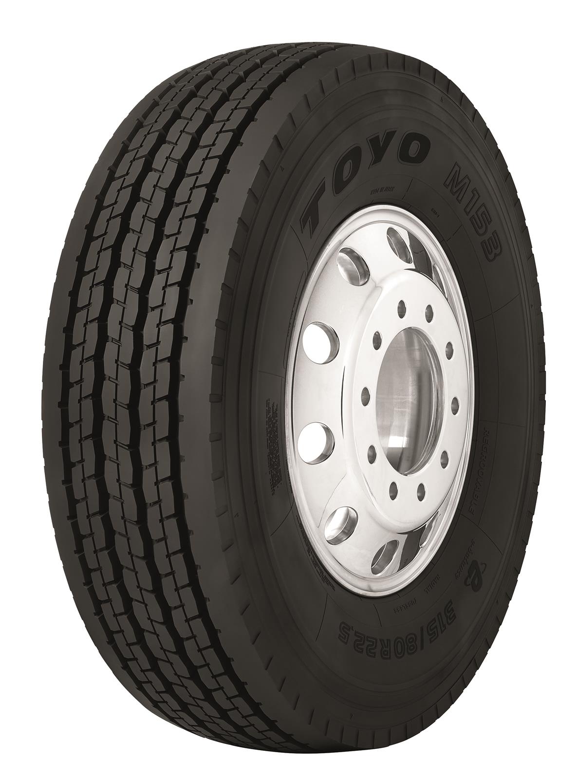 Toyo M153 Tires 315/80-22.5 Tire, M153, 315/80R22.5, Radial, Regional, Each thumbnail 2