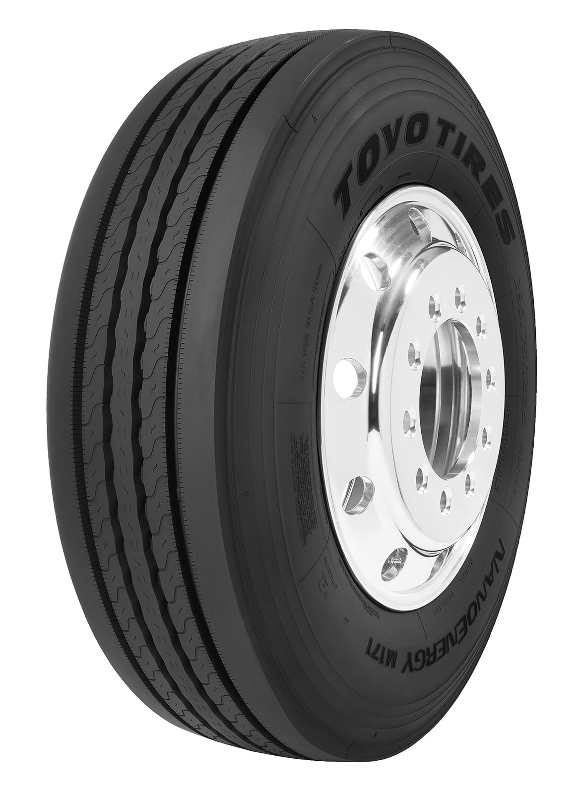 Toyo M171 Tires 295/75-22.5 Tire, M171, 295/75-22.50, Radial, Blackwall, Speed Rating L, Each thumbnail 7