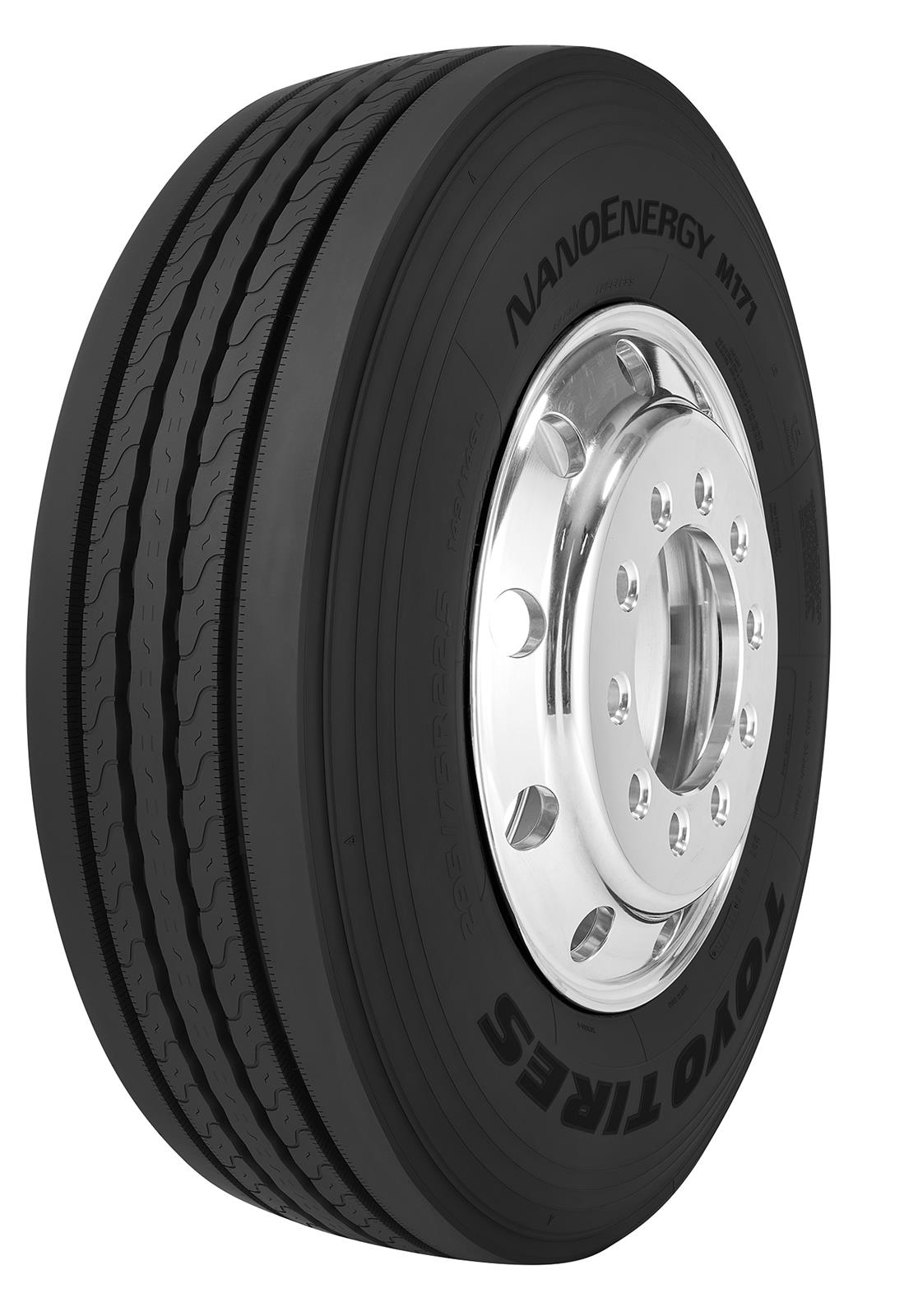 Toyo M171 Tires 295/75-22.5 Tire, M171, 295/75-22.50, Radial, Blackwall, Speed Rating L, Each thumbnail 8