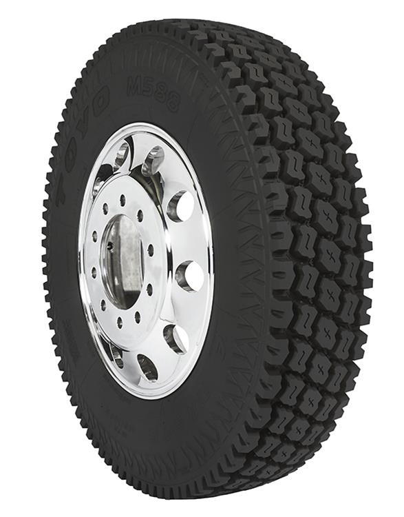 Toyo M588 Tires 11-24.5 Tire, M588, 11R24.50, Radial, Commercial, Each thumbnail 2