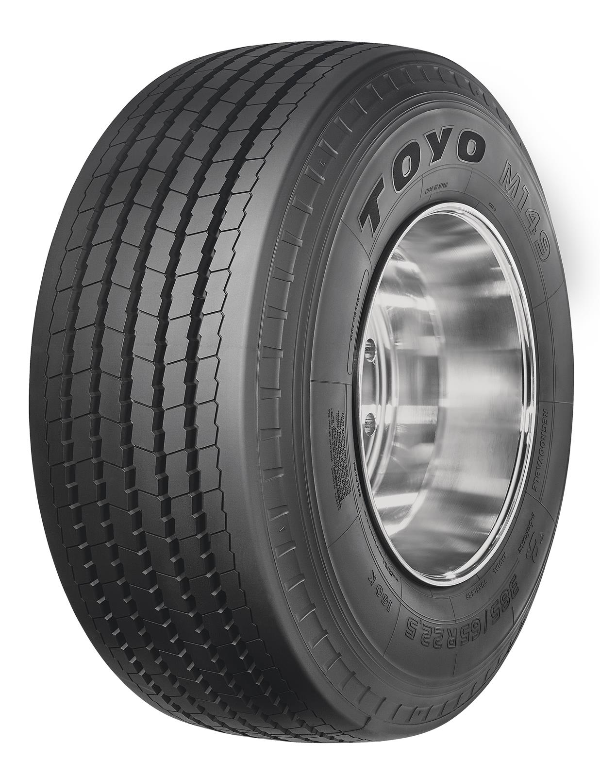 Toyo M149 Tires 385/65-22.5 Tire, M149, 385/65R22.5, Radial, Regional, Each thumbnail 2