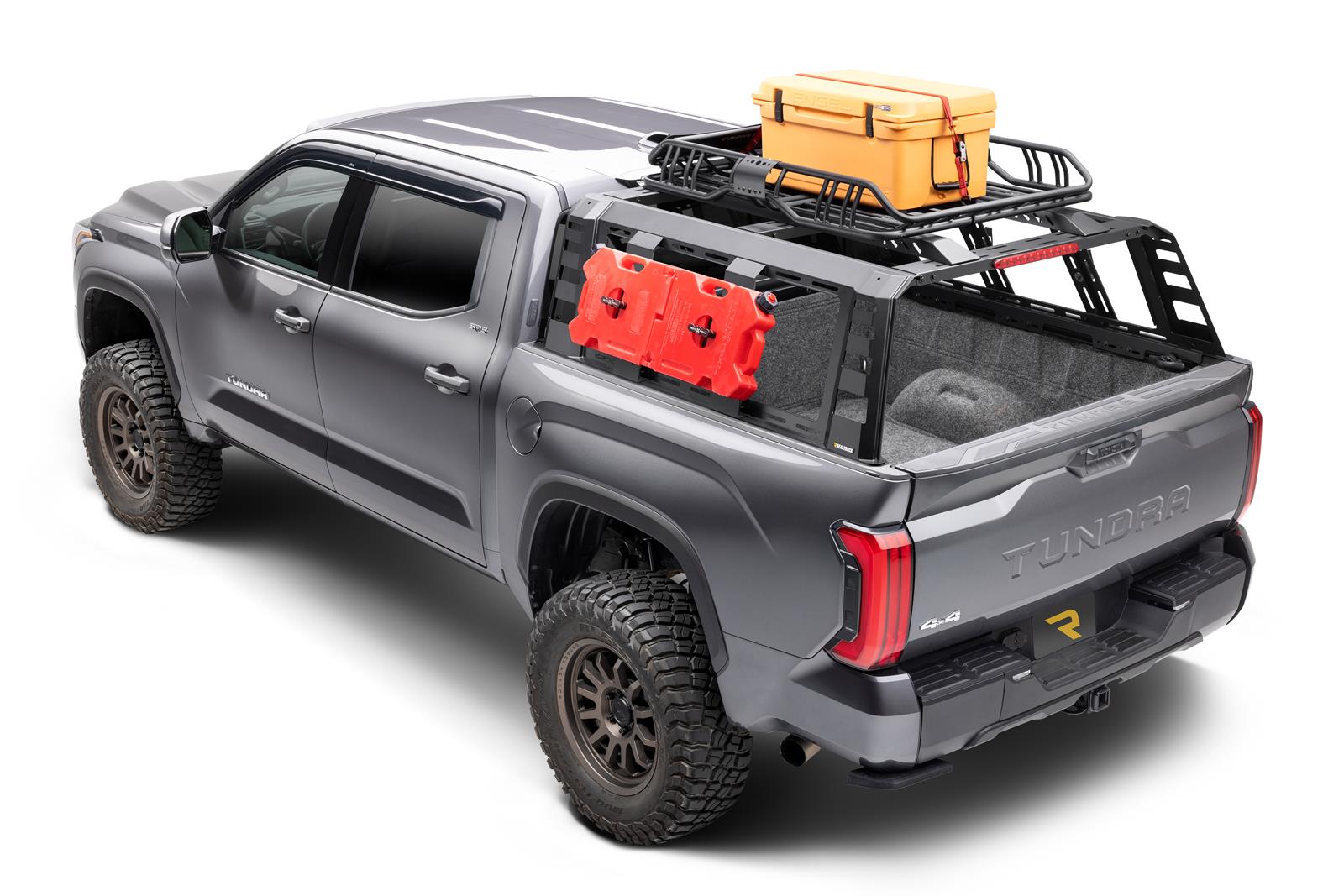 RealTruck 14-24 Chevrolet Silverado 1500 5.8ft. Bed Ascend Overland Truck Rack thumbnail 2